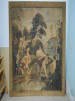 (1)dipinto su tela Diana e Attone prima del restauro